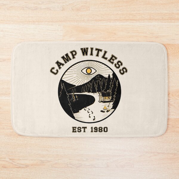 Item preview, [Camp Witless- Gold Star Counsellor] summer camp horror movie print designed and sold by WytchandCraft.