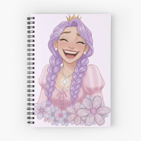 Item preview, Lilac Braids Princess Happy Laughing Face Disney style designed and sold by Heleniya.