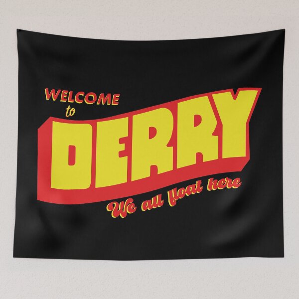 Item preview, IT WELCOME TO DERRY LOGO designed and sold by FunGangStore.