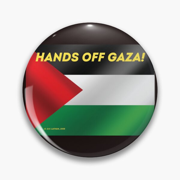 Item preview, Hands Off Gaza! designed and sold by Radicomics.