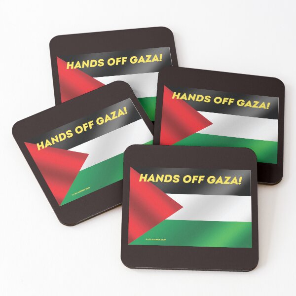Item preview, Hands Off Gaza! designed and sold by Radicomics.