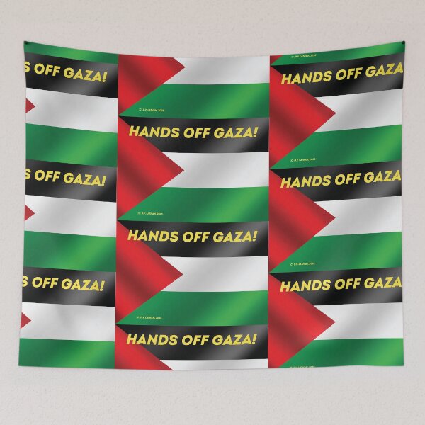 Item preview, Hands Off Gaza! designed and sold by Radicomics.