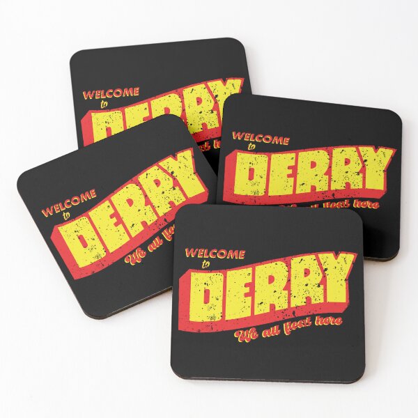 Item preview, IT WELCOME TO DERRY LOGO (GRUNGE STYLE) designed and sold by FunGangStore.