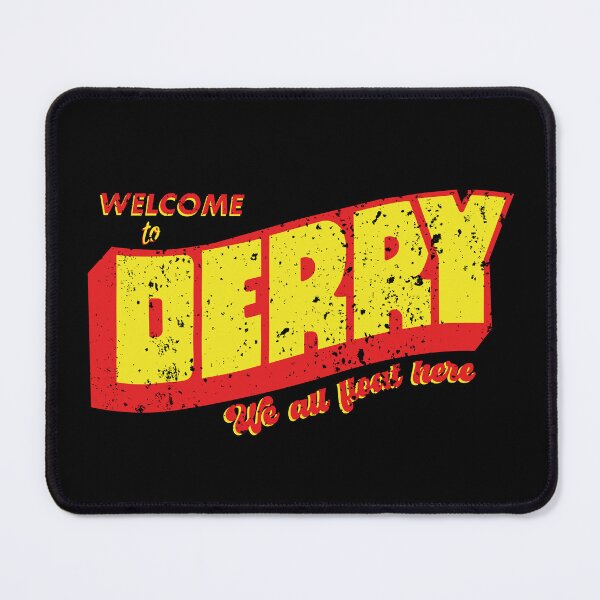 Item preview, IT WELCOME TO DERRY LOGO (GRUNGE STYLE) designed and sold by FunGangStore.