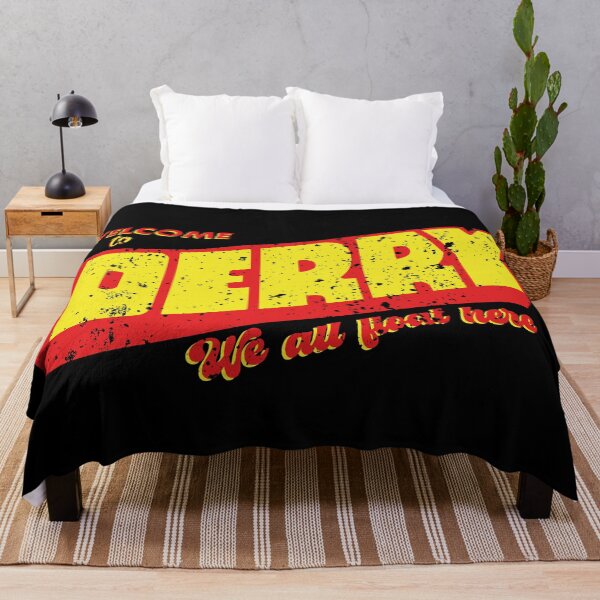 Item preview, IT WELCOME TO DERRY LOGO (GRUNGE STYLE) designed and sold by FunGangStore.