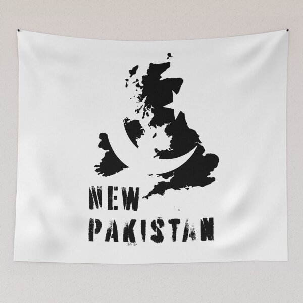 Item preview, The way things are going - New Pakistan UK Britain Map designed and sold by pelagio.