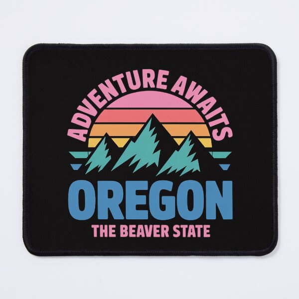 Item preview, Oregon Mountains & Outdoors Wilderness State designed and sold by MuteElevent.