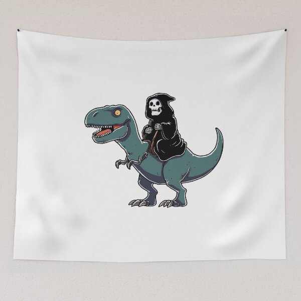 Item preview, Reaper Riding Dinosaur T-Rex designed and sold by Gkinoki.