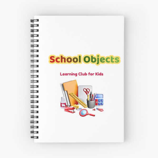 Item preview, School Objects – Learning Club for Kids designed and sold by AME Kids Designs.