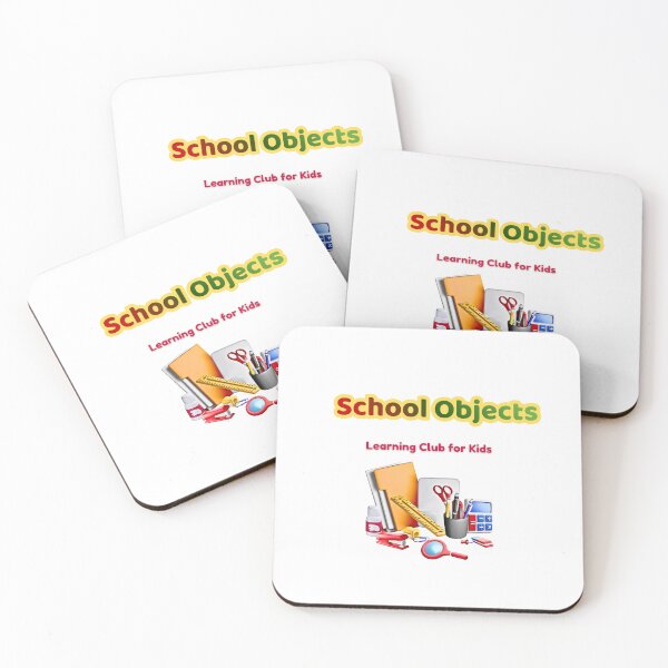 Item preview, School Objects – Learning Club for Kids designed and sold by AME Kids Designs.