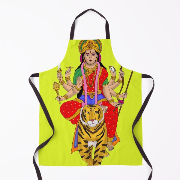 Item preview, Goddess Durga – Divine Warrior Mother Art designed and sold by Harshit_Digital_Arts.