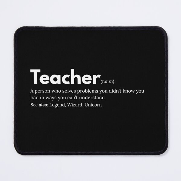 Item preview, Teacher Definition - Funny Gift for Educators (Dark Mode) designed and sold by YimStoodio.