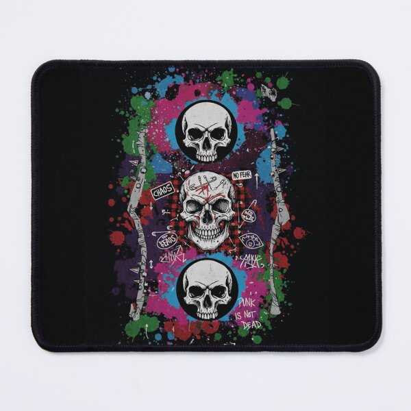 Item preview, Colorful Punk Is Not Dead - Splash Skull designed and sold by Heleniya.