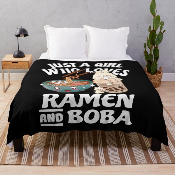 Item preview, Kawaii Ramen and Boba Bunny Girl Tee designed and sold by LashondaGreen89.