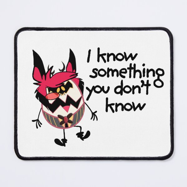 Item preview, Egg Boi Alastor - I know something you don't know designed and sold by EvergreenRevolt.