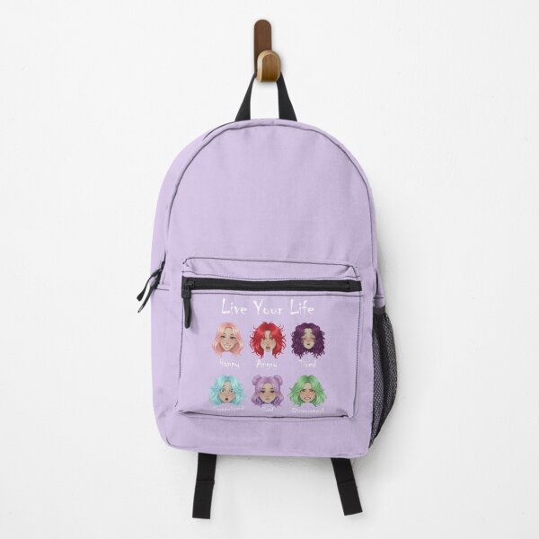 Item preview, Colorful Haired Princess Mood Chart - Live Your Life Disney Style designed and sold by Heleniya.