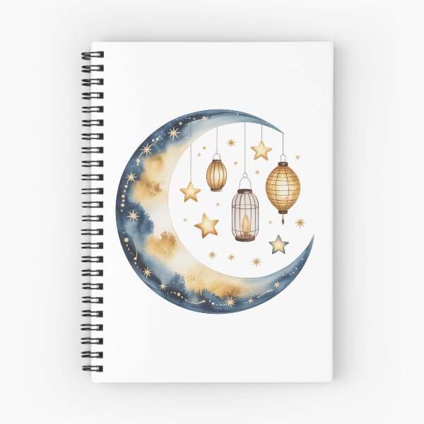 Item preview, Moon Lanterns designed and sold by CosyVillageArt.
