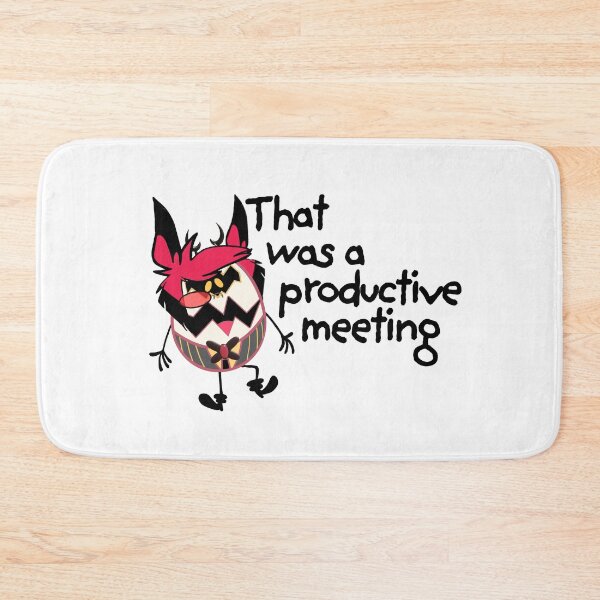 Item preview, Egg Boi Alastor - Productive Meeting designed and sold by EvergreenRevolt.