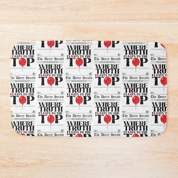 Item preview, IT WELCOME TO DERRY: WHERE TRUTH FLOATS TO THE TOP (GRUNGE STYLE) designed and sold by FunGangStore.