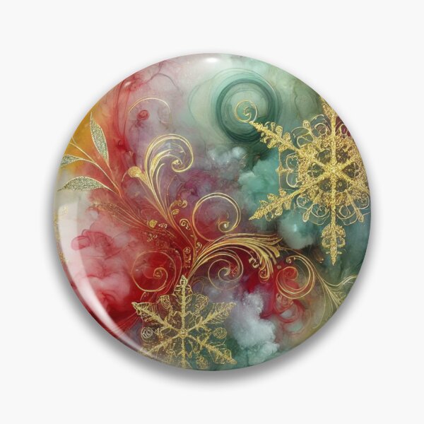 Item preview, Celestial Frostwave Christmas Abstract designed and sold by Dream Bloom Gallery.