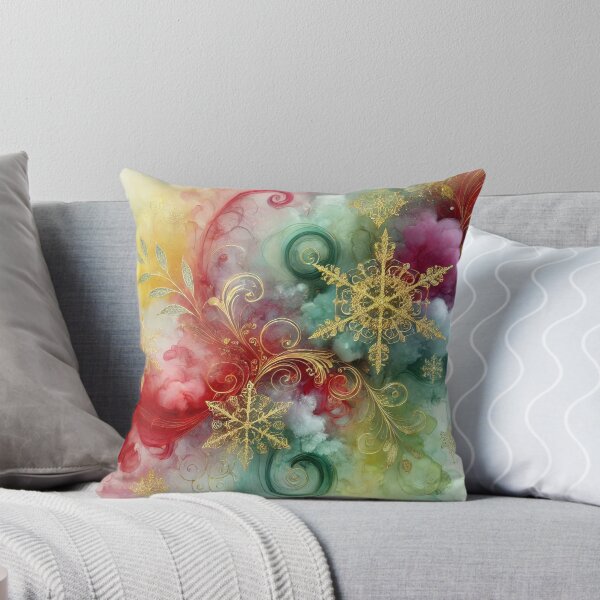 Item preview, Celestial Frostwave Christmas Abstract designed and sold by Dream Bloom Gallery.