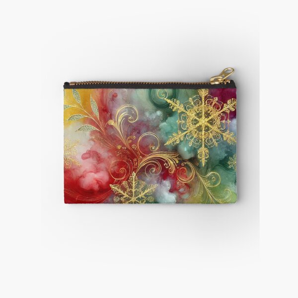 Item preview, Celestial Frostwave Christmas Abstract designed and sold by Dream Bloom Gallery.