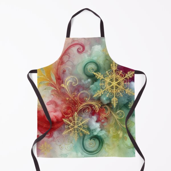 Item preview, Celestial Frostwave Christmas Abstract designed and sold by Dream Bloom Gallery.