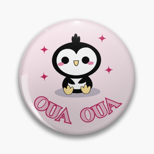 Item preview, Pink Penguin Character "OUA OUA" Version 2 designed and sold by NicoleLopez01.