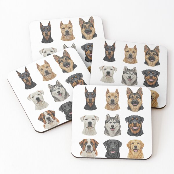 Item preview, Choose Your Guardian - 9 Large Dog Breeds designed and sold by Heleniya.