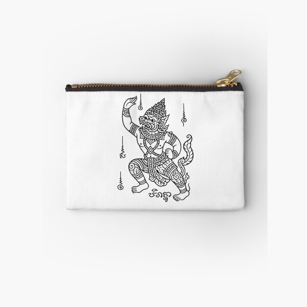 Item preview, Thai Hanuman Yantra Style Line Art designed and sold by Sksticker991.
