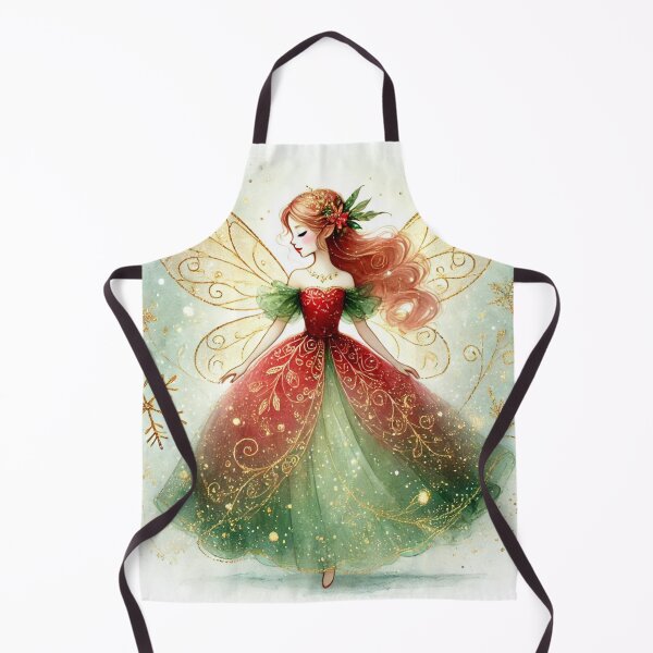 Item preview, Enchanted Hollylight Christmas Fairy designed and sold by Dream Bloom Gallery.