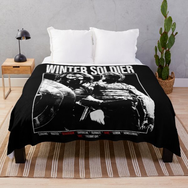 Item preview, Bucky Barnes Thunderbolts Winter Soldier Sebastian Stan Avengers Superhero designed and sold by serqeydoomunf.