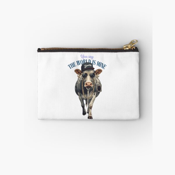 Item preview, Rapping Cow (You say, the world is mine) designed and sold by MoonFishMM.