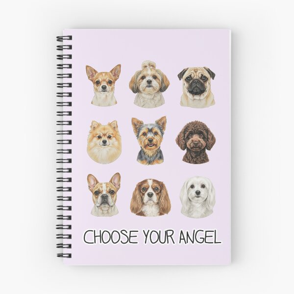 Item preview, Choose Your Angel - 9 Small Dog Breeds Portrait Gift Art designed and sold by Heleniya.