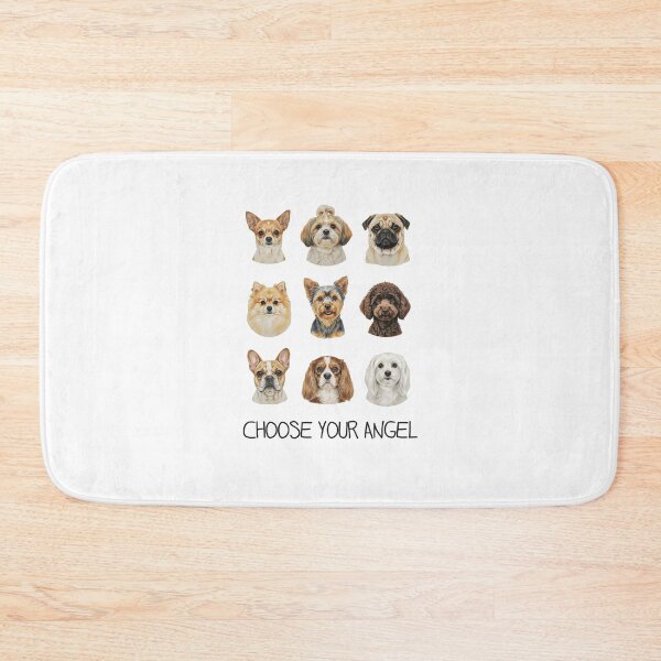 Item preview, Choose Your Angel - 9 Small Dog Breeds Portrait Gift Art designed and sold by Heleniya.