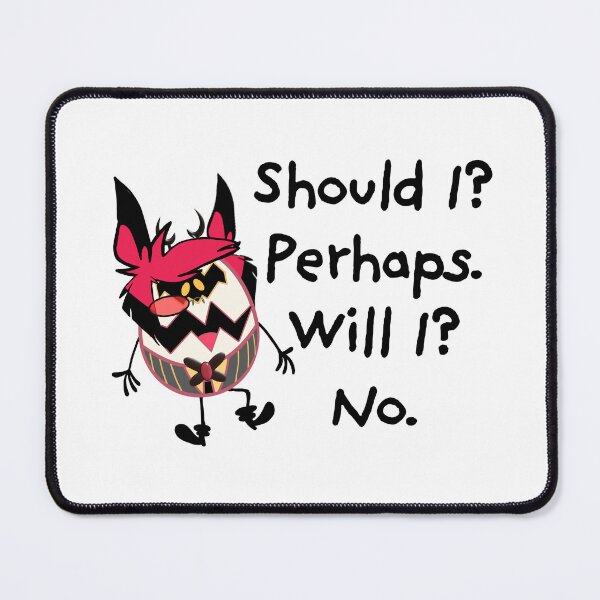 Item preview, Egg Boi Alastor - Will I? No. designed and sold by EvergreenRevolt.