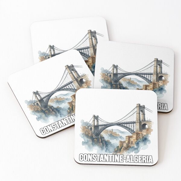 Item preview, Majestic Sidi Mesid Bridge, Constantine Watercolor designed and sold by zdzdesigner.