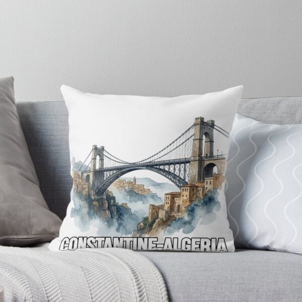 Item preview, Majestic Sidi Mesid Bridge, Constantine Watercolor designed and sold by zdzdesigner.