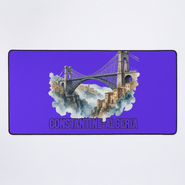 Item preview, Majestic Sidi Mesid Bridge, Constantine Watercolor designed and sold by zdzdesigner.