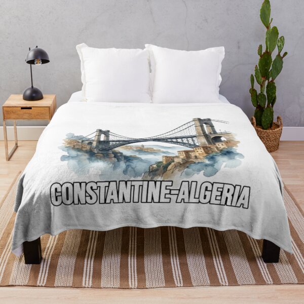Item preview, Majestic Sidi Mesid Bridge, Constantine Watercolor designed and sold by zdzdesigner.