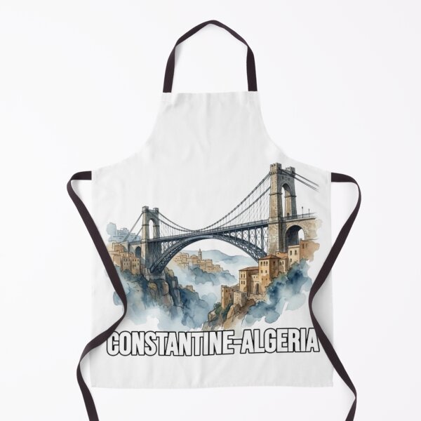 Item preview, Majestic Sidi Mesid Bridge, Constantine Watercolor designed and sold by zdzdesigner.
