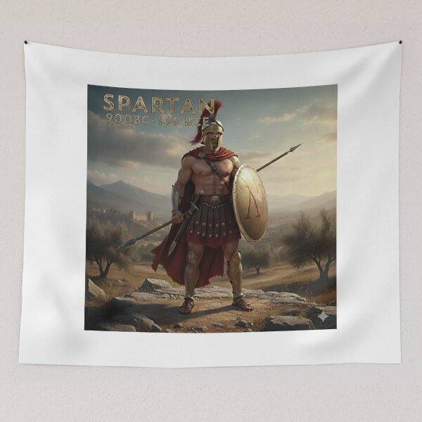 Item preview, Spartan warrior 900BCE - 146 BCE designed and sold by BlingandGifts.