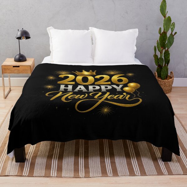 Item preview, Happy New Year 2026 Glitter Graphic designed and sold by DailyDrivesct.