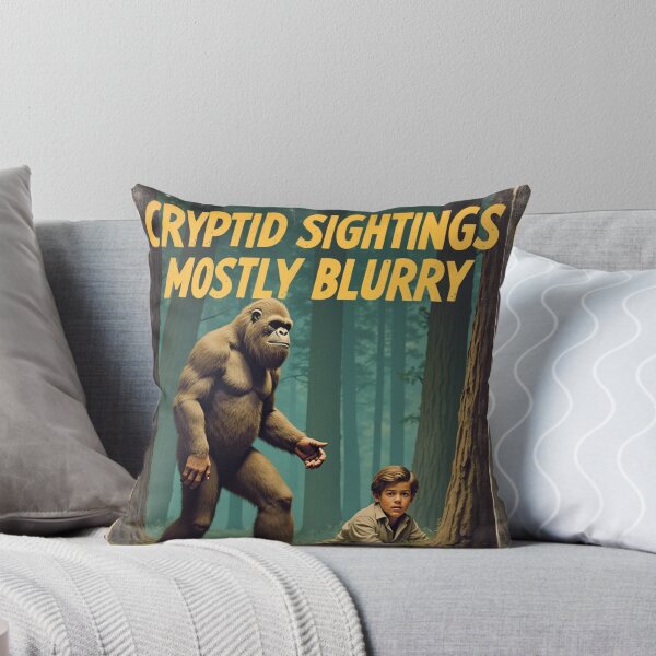 Item preview, Cryptid Sightings Mostly Blurry | Bigfoot Paranormal Humor Field Guide designed and sold by Antik by Schulz.