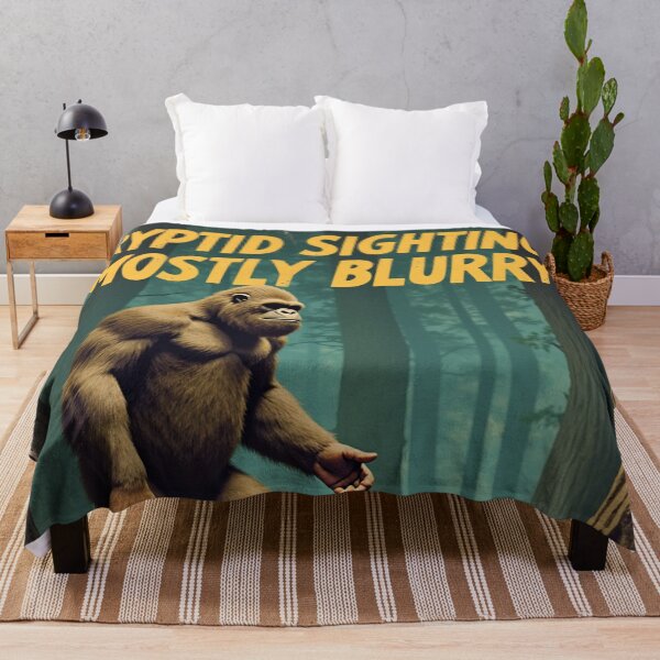 Item preview, Cryptid Sightings Mostly Blurry | Bigfoot Paranormal Humor Field Guide designed and sold by Antik by Schulz.