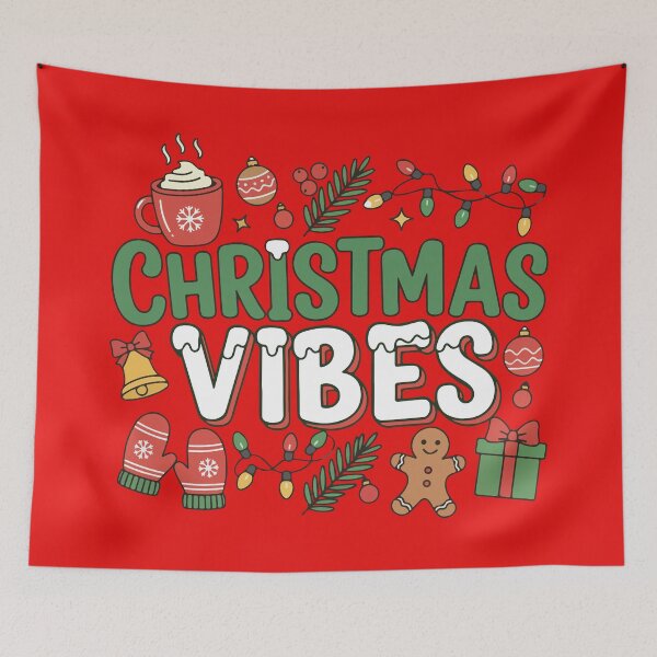 Item preview, Christmas Vibes Holiday  designed and sold by GhoulishGraphX.