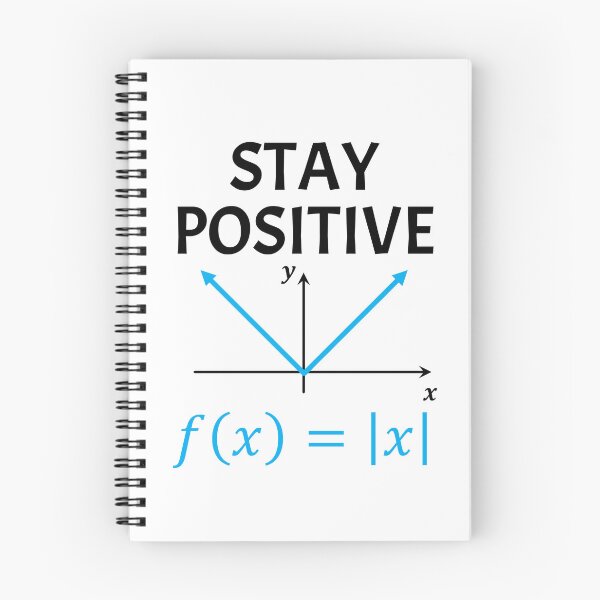Item preview, Gráfico de valor absoluto para profesores de matemáticas: texto negro (para nerds divertidos). designed and sold by MathWare MathClips.