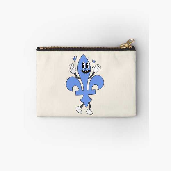 Item preview, Québec fleur de lis bleu retro designed and sold by FatBirdie.
