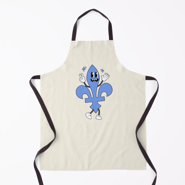 Item preview, Québec fleur de lis bleu retro designed and sold by FatBirdie.