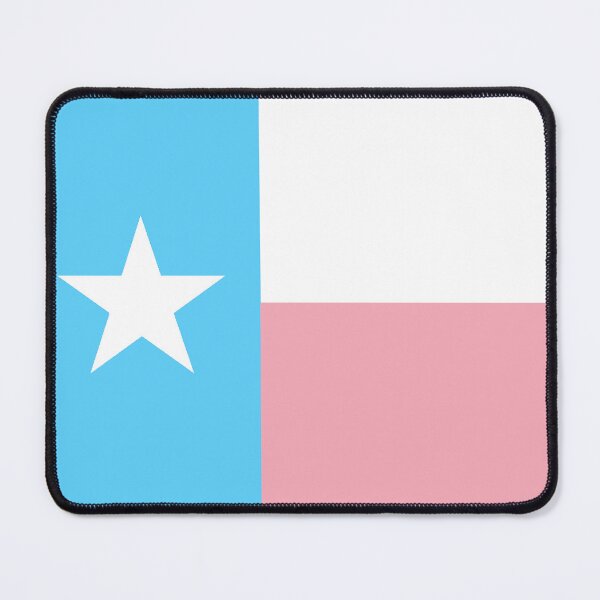 Item preview, Transgender pride colored flag of Texas designed and sold by ElectronTheNerd.
